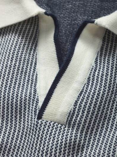 Feinstruktur-Polo tinte