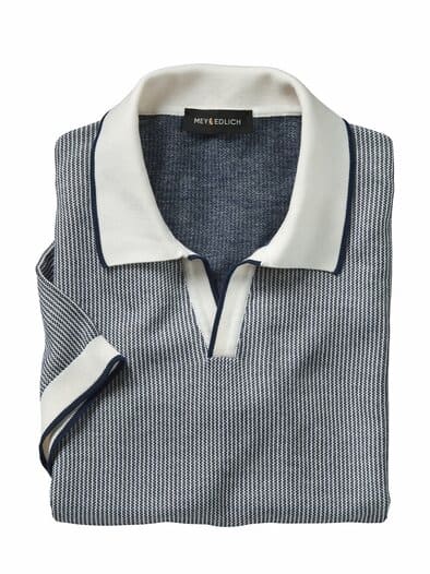 Feinstruktur-Polo tinte