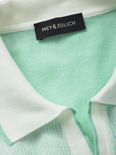 Feinstruktur-Polo mintgrün