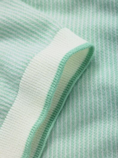 Feinstruktur-Polo mintgrün