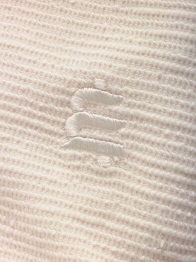 Strukturwerk-Shirt cremeweiß