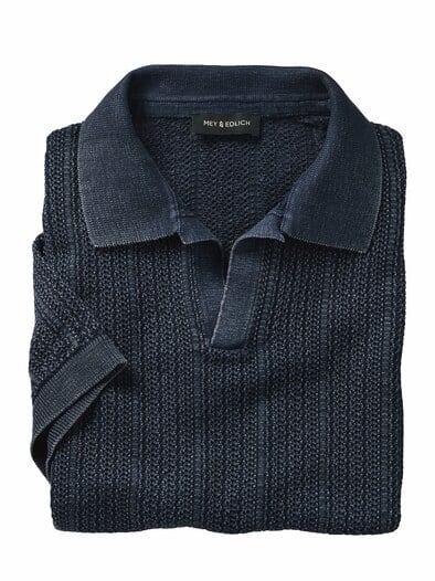 Frischluft-Polo marine