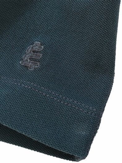 Stehkragen-Polo navy