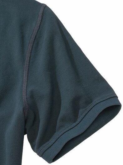 Stehkragen-Polo navy