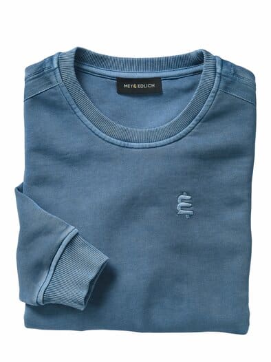 Gefährten-Sweatshirt denimblau