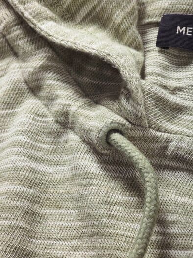 Marmor-Hoodie salbei