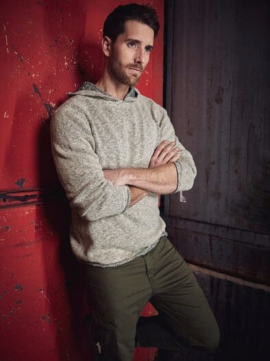 Substanz-Hoodie eisgrau