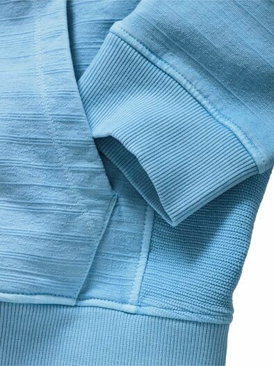 Futur II-Hoodie himmelblau