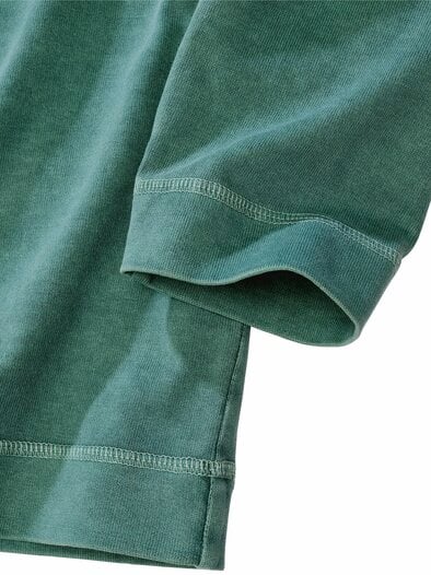 Zweitblick-Henley aquamarin