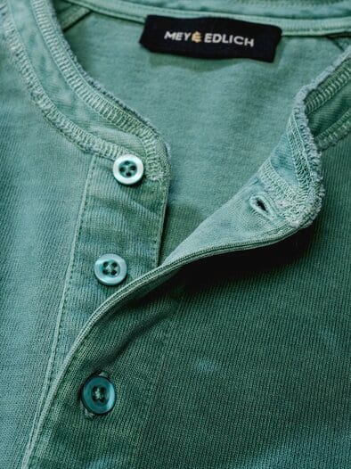 Zweitblick-Henley aquamarin