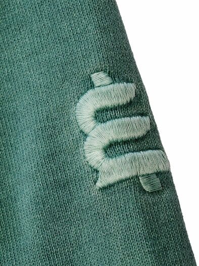 Zweitblick-Henley aquamarin