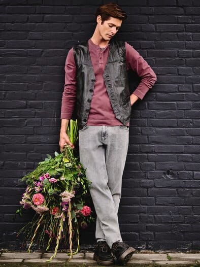 Zweitblick-Henley rosenquarz