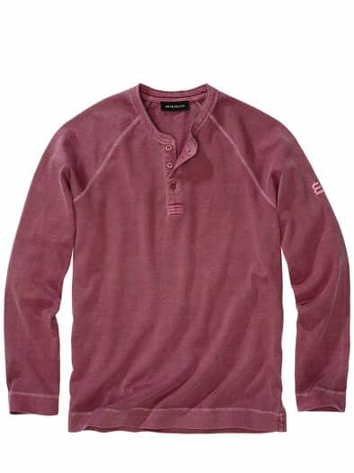 Zweitblick-Henley rosenquarz