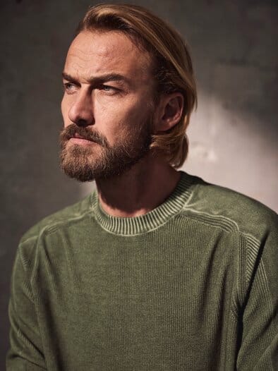 Sundowner-Pullover olive