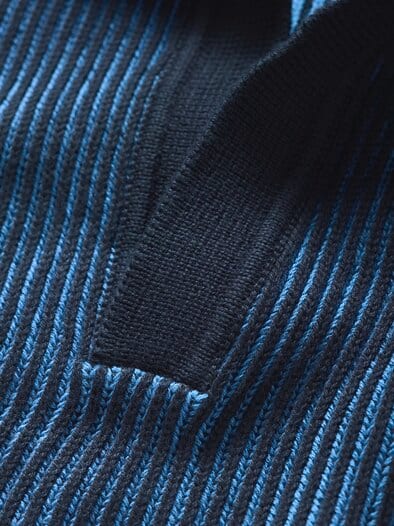 Raumgreifer-Polo navy