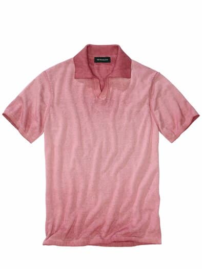 Psst-Poloshirt rosenquarz