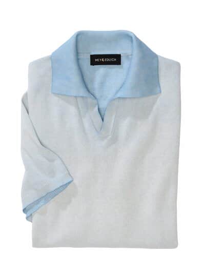 Psst-Poloshirt gletschereis