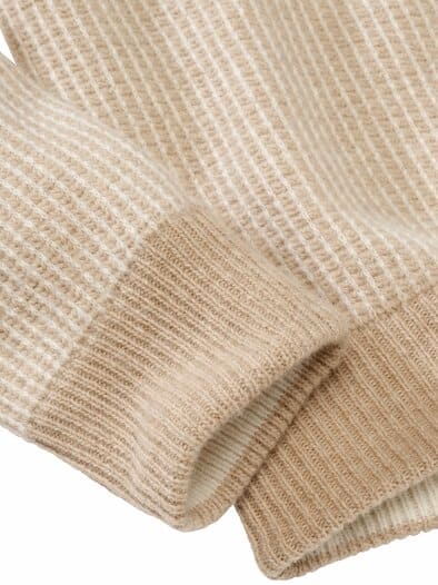 Linienwerk-Pullover eiswaffel
