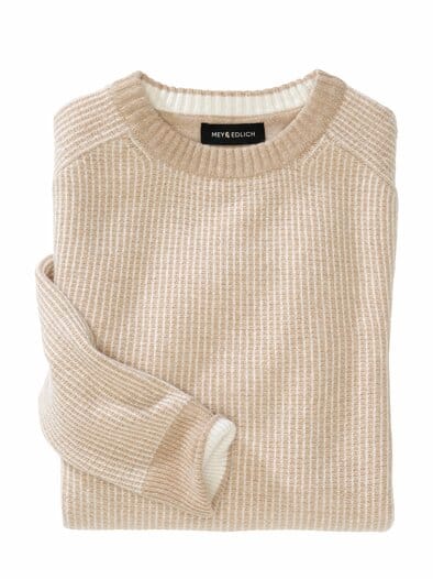 Linienwerk-Pullover eiswaffel