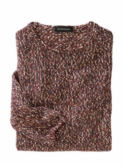 Entspann-dich-Pullover edelrost