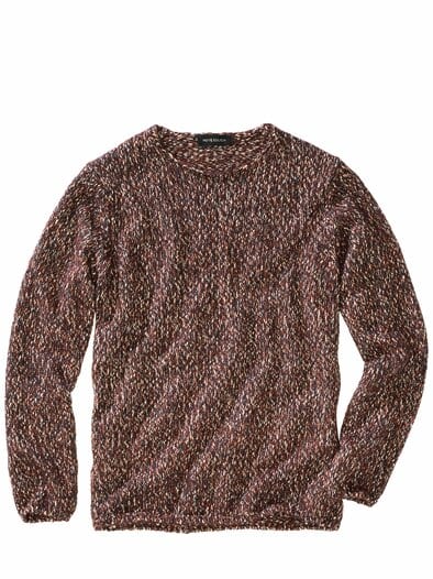 Entspann-dich-Pullover edelrost