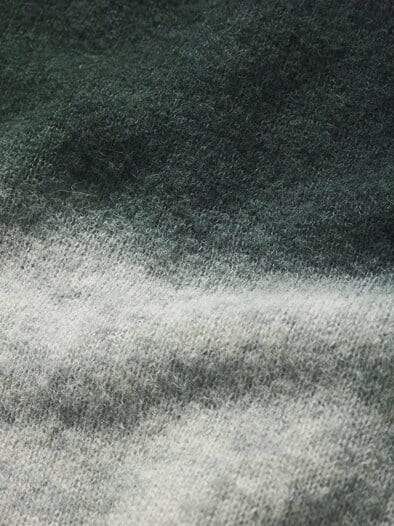 Lichtwärts-Pullover tanne/granit