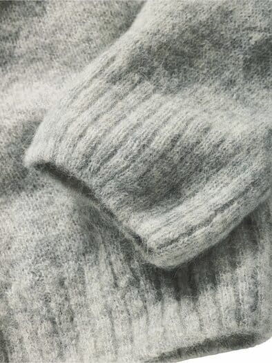 Lichtwärts-Pullover tanne/granit