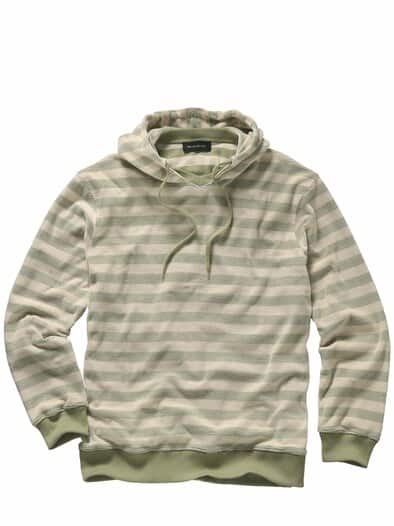 Fingerspitzen-Hoodie vanille/pistazie