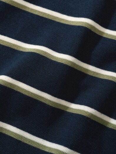 Küstenlinie-Shirt marineblau