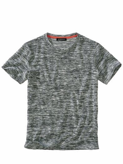 Flimmerkasten-T-Shirt granit