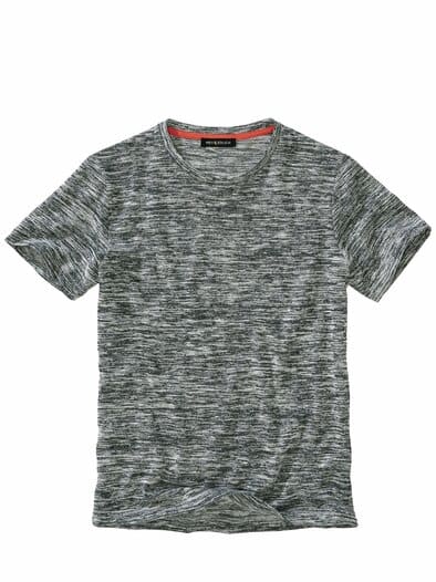 Flimmerkasten-T-Shirt granit