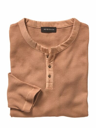 Ausreißer-Henley rosagold