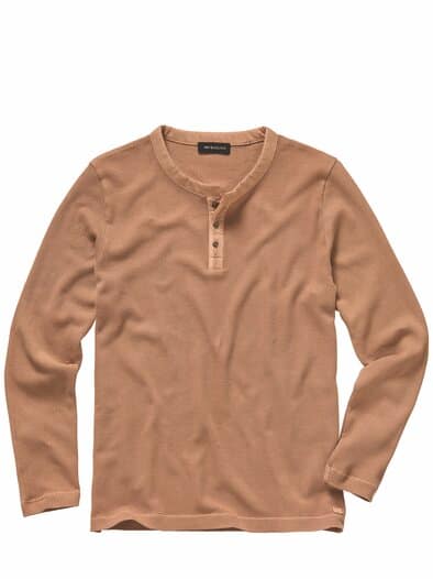 Ausreißer-Henley rosagold