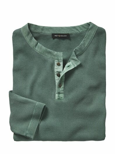 Ausreißer-Henley salbeigrün