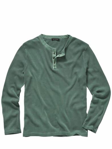 Ausreißer-Henley salbeigrün