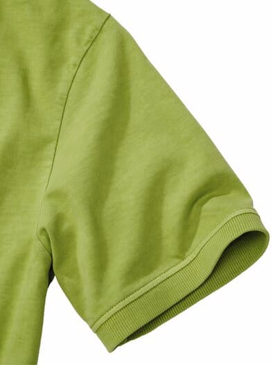 Sichere-Bank-T-Shirt limette