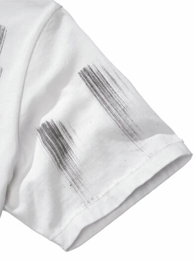 Pinselstrich-Shirt leinwand