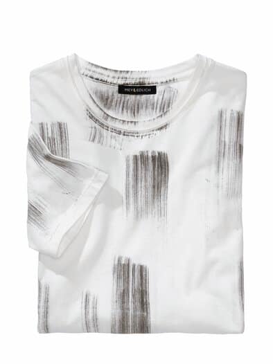 Pinselstrich-Shirt leinwand