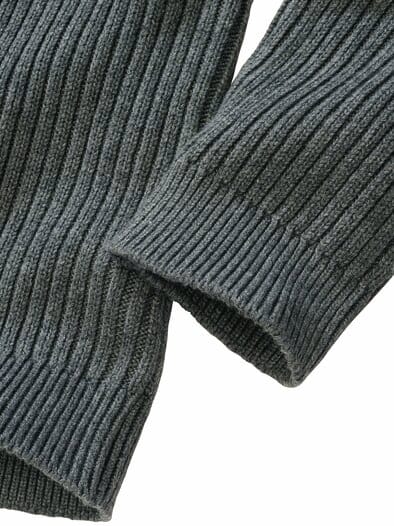 Mit-Jeans-Pullover granit