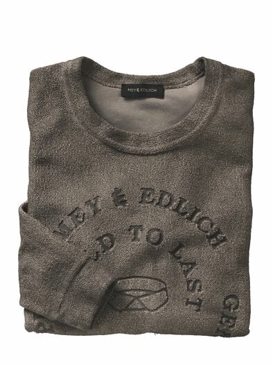 Roadtrip-Sweatshirt aschgrau