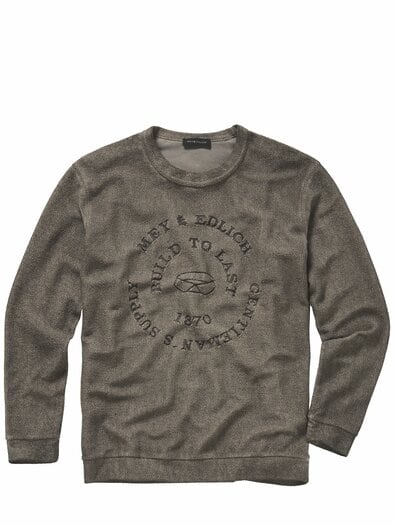 Roadtrip-Sweatshirt aschgrau
