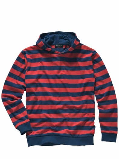 Heavy-Jersey-Linienläufer navy/mohn