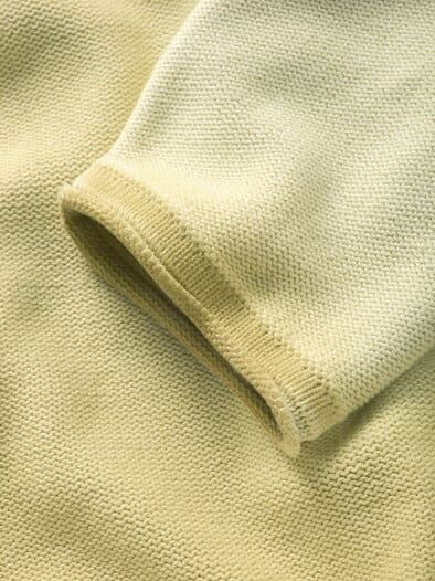 Gegenton-Pullover zitrone