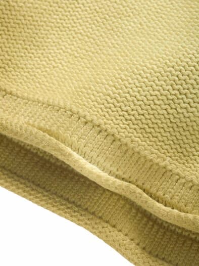 Gegenton-Pullover zitrone