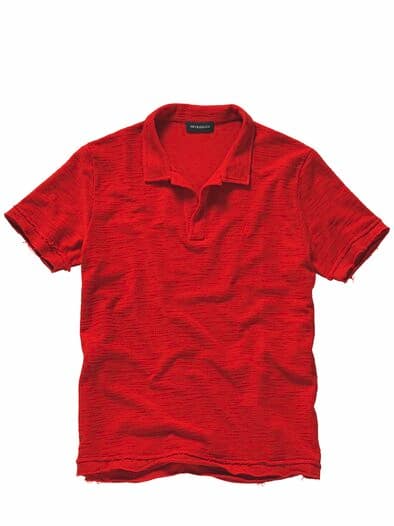 Dreifach-Locker-Polo tomato