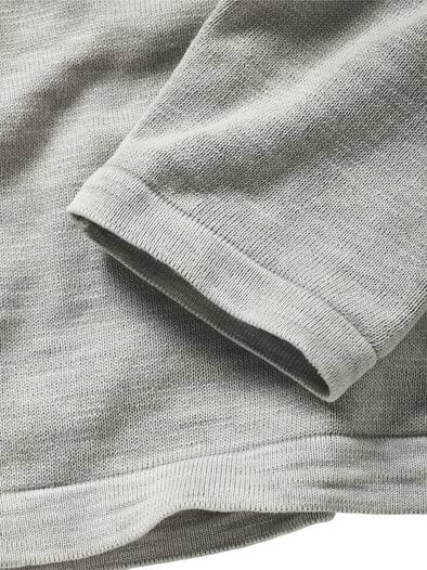 Sommerstrick-Henley aschgrau