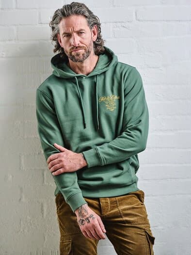ME-Club-Hoodie flaschengrün