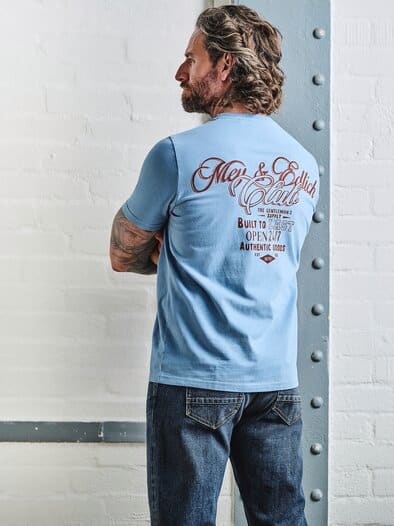 ME-Club-T-Shirt eisblau
