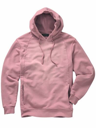 Street-Lounge-Hoodie rosenquarz