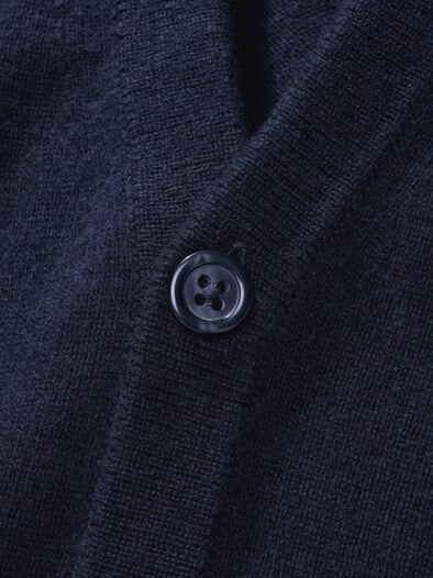 Fokussierter Cardigan navy